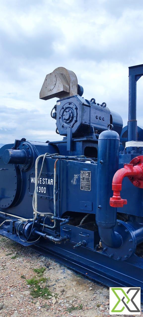 White Star 1300 Triplex Mud Pump – 1230 HP DC Electric Drive