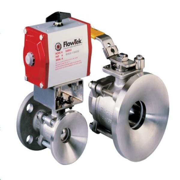 Flowtek 3Piece Ball Valve Tank Series Cavityfree Iso Mount Sanitary ...