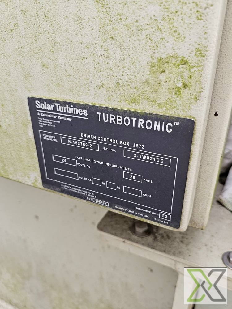 Solar Titan 130 Gas Turbine (2016) with Solonox System